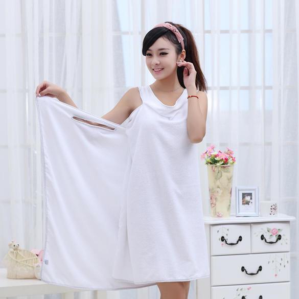 Boys Girls Soft Absorbent Microfiber Bath Home Living Super Pink Bating Towel Wrap Spa Towel Wearable Beach Body