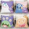 Cartoon Cute Pillowcases, Home Sofa Ornaments, Pillow Cushions, Living Room Decoration Lumbar Pillows, Student Dormitory Pillow Cushions