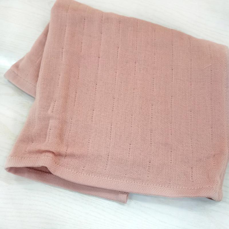 Трехслойное хлопковое муслиновое полотенце/слюнявчик: Женский маленький, слюнявчик для младенца, 26x26см, полотенце для детского сада