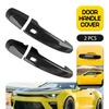 2 шт. Накладки на дверные ручки из углеродного волокна Подходят для 2016- Chevrolet Camaro Экстерьер