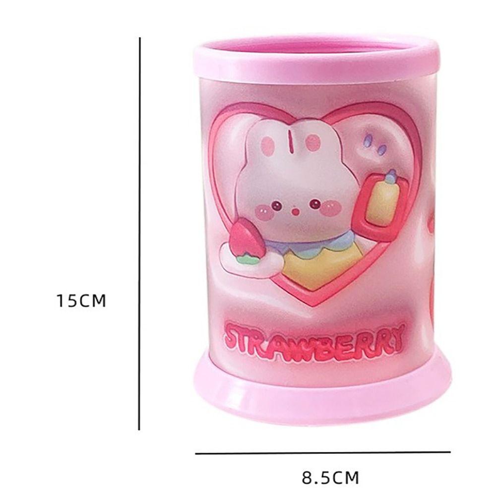 Милый мультяшный держатель для карандашей, канцелярские принадлежности, подарки, контейнер для ручек, практичная коробка для хранения ручек, студенты