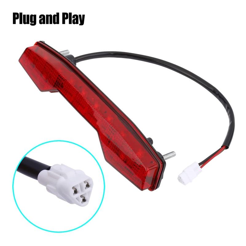ATVs LED Taillight Assembly Brake Stop Tail Light Rear Taillamp Fit for SuzukiQuadracer R450 35710-45G00 2006-2009