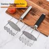 Dual-Layer Stainless Steel Potato & Fruit Masher