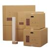 Коробка Банк Картонный набор для переезда для людей Картонные коробки Буферная лента для творчества 1-2 15 (5 больших/10 средних), Бумага, ZH27-0015-a2