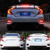 Динамический плавный сигнал поворота, светодиодный отражатель заднего бампера, вождение автомобиля, стоп-сигнал для Honda Civic 2016 2017