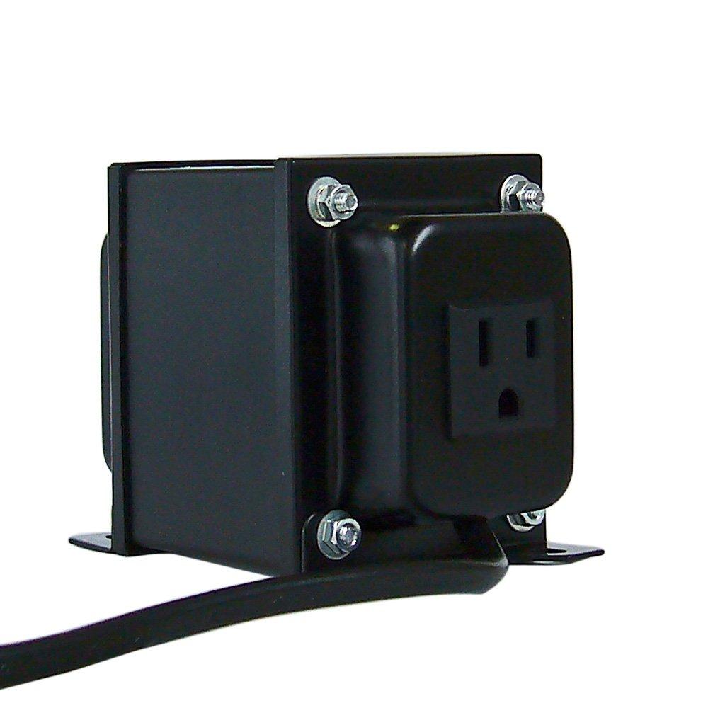 Transformer Workshop, Made in Japan, Step-Up Transformer, 600W, 100V to 110-120V, with Ground Pin, 1012-600-2P3P (for overseas products)