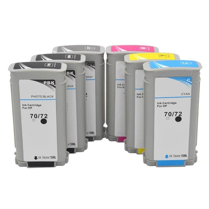 Совместимый картридж для HP 72 с красящими чернилами для принтера HP T610 T620 T770 T790 T795 T1100 T1120 T1200 T1300 T1100ps T1700ps