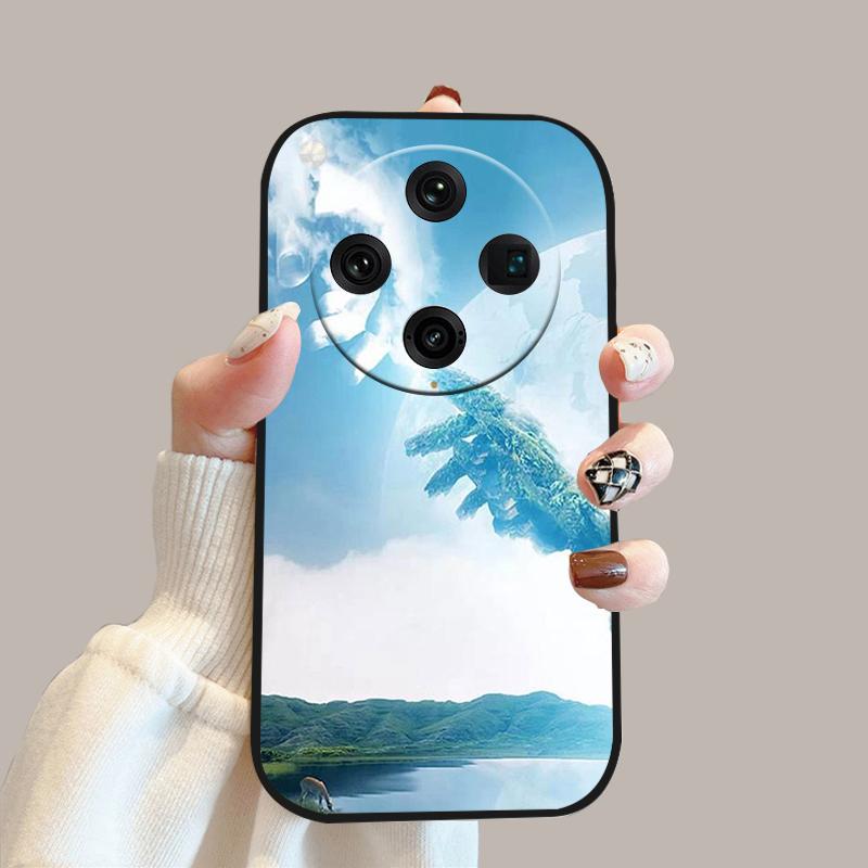 Стильный чехол для телефона Oppo Find X8 Pro Coque PKC110 Силиконовый ТПУ Мягкая крышка для телефона Oppo FindX8 5G Ударопрочный бампер Fundas