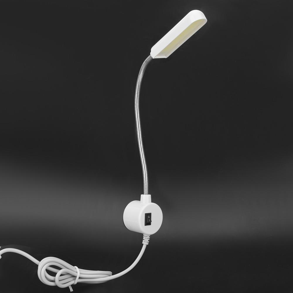 COB Desk Work Lamp Flexible Gooseneck Arm Desk Lamp Energy Saving Table Lamp  Office