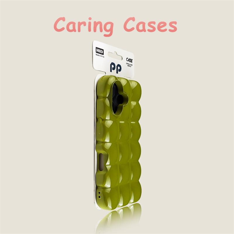 Чехол для iPhone 17 Pro Max Розовый Вафельный Противоударный Защитный Дизайн Совместим с iPhone 16 15 14 13 12 11