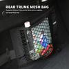 AAJA1 For Opel Car Trunk Storage Bag Elastic Mesh Organizer Pocket Protector Cover Meriva Mokka Grandland Vectra Zafira Vivaro Antara