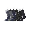 Pack of 6 Pairs of Men's Cotton City Socks