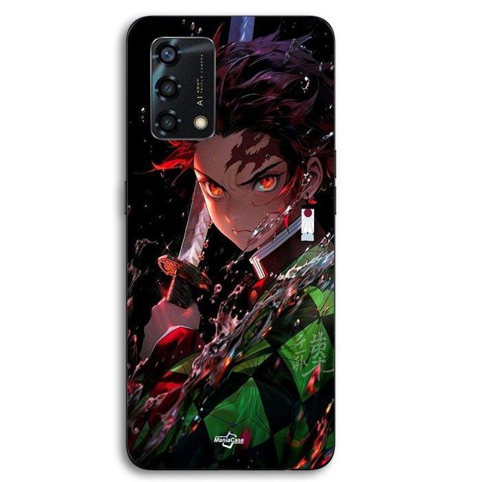 Coque Pour Oppo A95 Demon Slayer Tanjiro Kamado énervé manga anime Maniacase