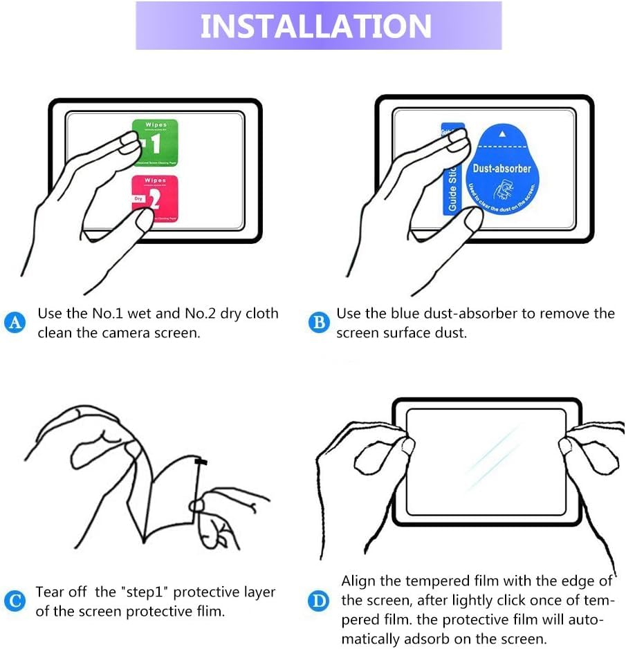 Для Canon EOS R5 Mark II Защитная пленка для экрана камеры Сделано из японского стекла Asahi Твердость 9H Защита ЖК-экрана Canon EOS R5 Mark II