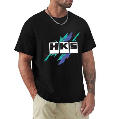 Мужская футболка, европейский размер, TOPS Limited, HKS Power And Sportser Performance Turbo Logo, унисекс, футболка, женские топы, футболки