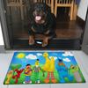 Sesame Street Cartoon Printed Floor Mat INS Style Soft Bedroom Floor House Laundry Room Mat Anti-skid Household Carpets