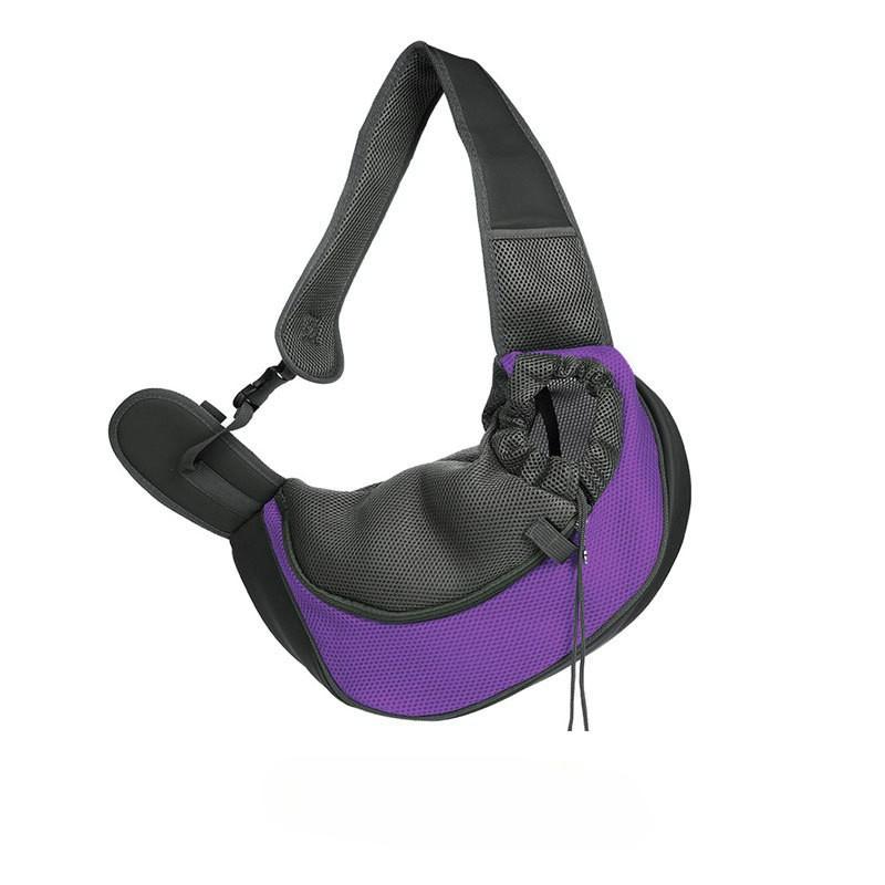 Portable Pet Front Bag Dog Backpack Mesh Breathable Pet Shoulder Bag Outgdoor Travel Puppy Carrier Slings Handbag Tote Pouch