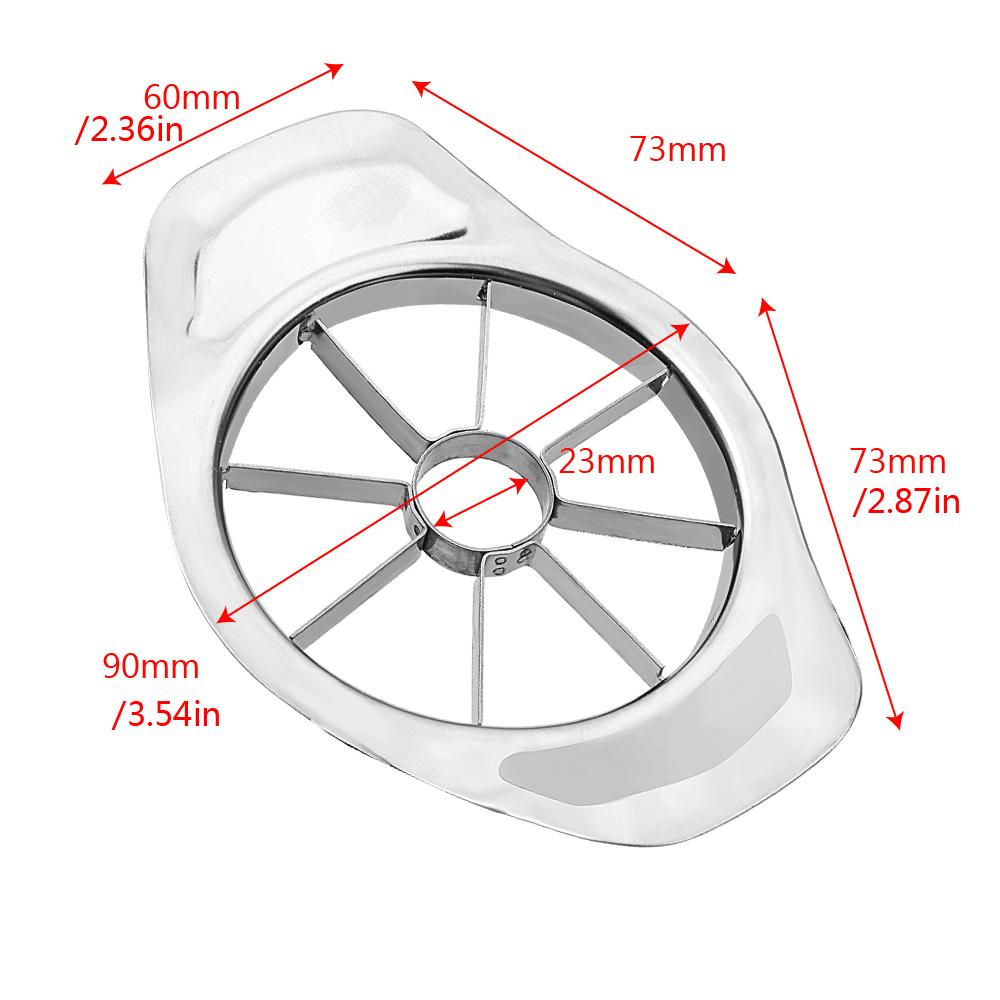 Stainless Steel Apple Cutter Slicer Vegetable Fruit Tool Fruit Slicer Kitchen Gadget Kitchen Accessories Multifunctional Tools