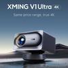 Formovie Xming V1 Ultra Native 4K UHD Beamer Wifi 6 BT Smart Home Theater 700CVIA Lumens LED LCD Projector 2024 New Arrival