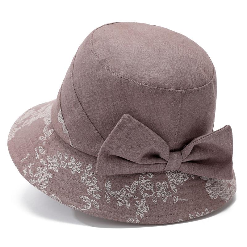 Шляпа женская весна лето защита от солнца козырек тканевая шляпа весна осень бабушкина тонкая шляпа-ведро