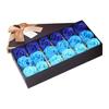 18Pcs/Box Artificial Flower Elegant Fragrant Multicolor High Simulation Soap Flower with Gift
