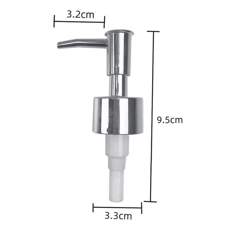 Diy Soap Pump Liquid Lotion Dispenser Сменная головка для баночки с трубкой 28-резьбовой стандартной крышкой для насоса с крышкой для жидкого мыла