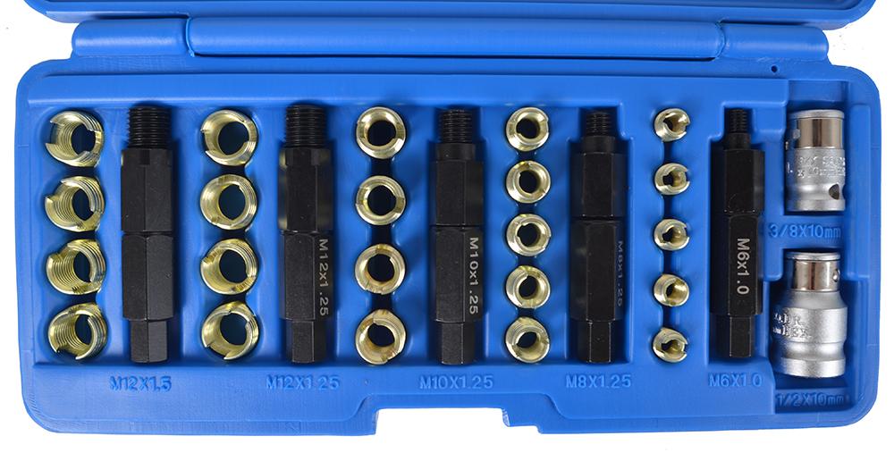 Ремонтный комплект резьбы свечей зажигания M6-M12