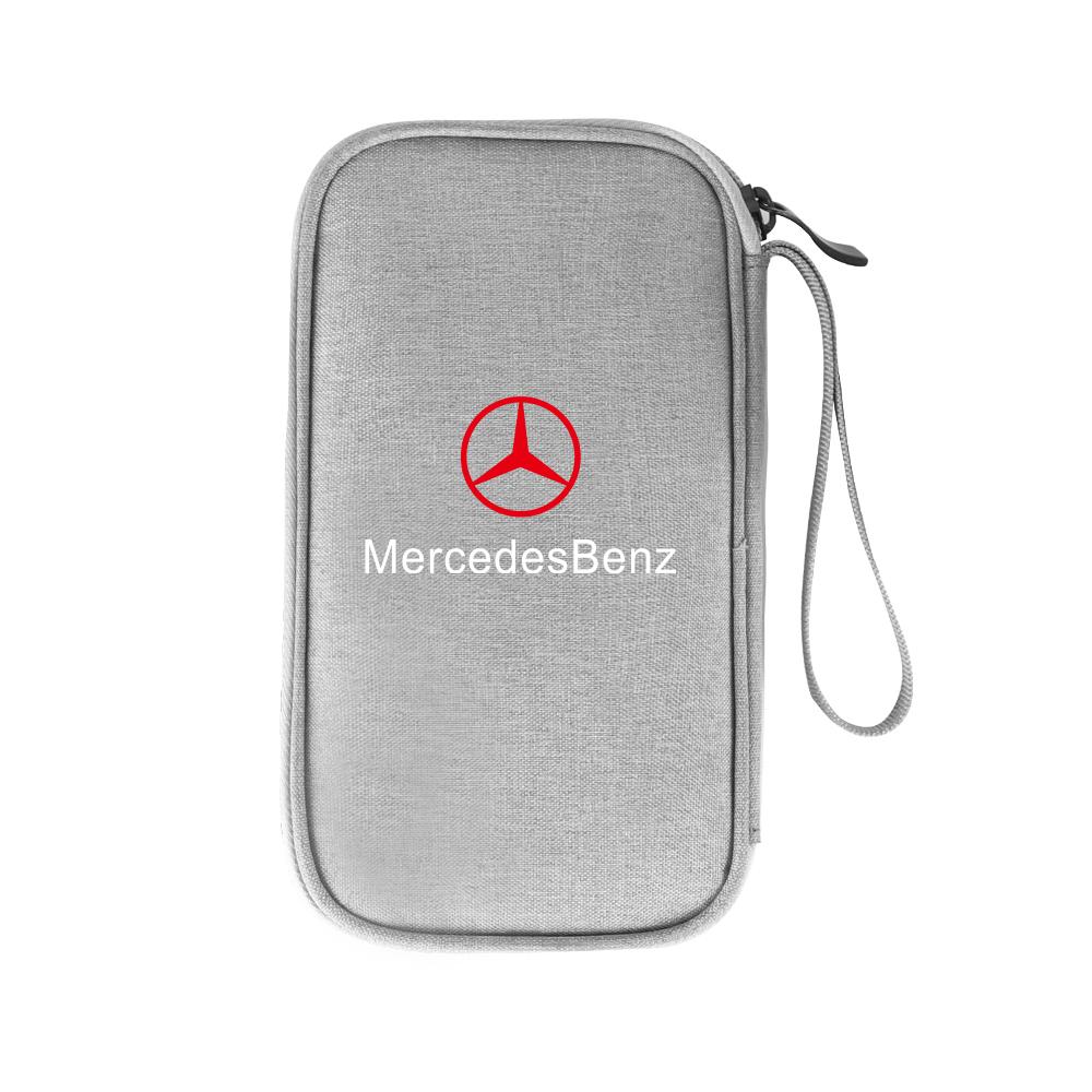 GLC GLB 1 шт. Автомобильный цифровой органайзер Сумка для хранения USB-кабеля Контейнер для хранения Для Mercedes Benz AMG W204 W213 W205 W211 W176 W218 W212 W17