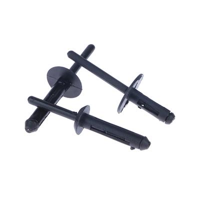 10 шт. черный пластиковый зажим для заклепок фиксатор застежка заклепки автомобильные аксессуары