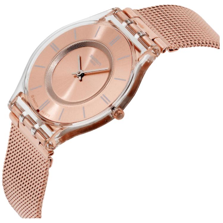 Swatch Женские часы цвета шампанского SS08K104M SS08K104M