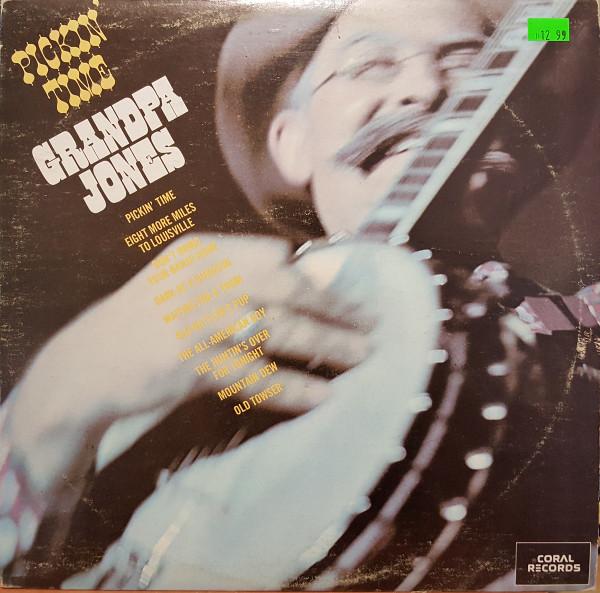 Виниловая пластинка GRANDPA JONES An Evening With Grandpa Jones CB20060 MCA Coral Канада Мировая музыка Б/у