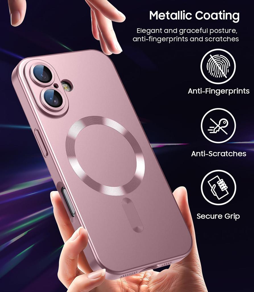 Для чехлов для телефонов Magsafe с магнитной беспроводной зарядкой для iPhone 16 15 14 13 12 11 Pro Max Plus, чехлов для задней крышки камеры, аксессуаров