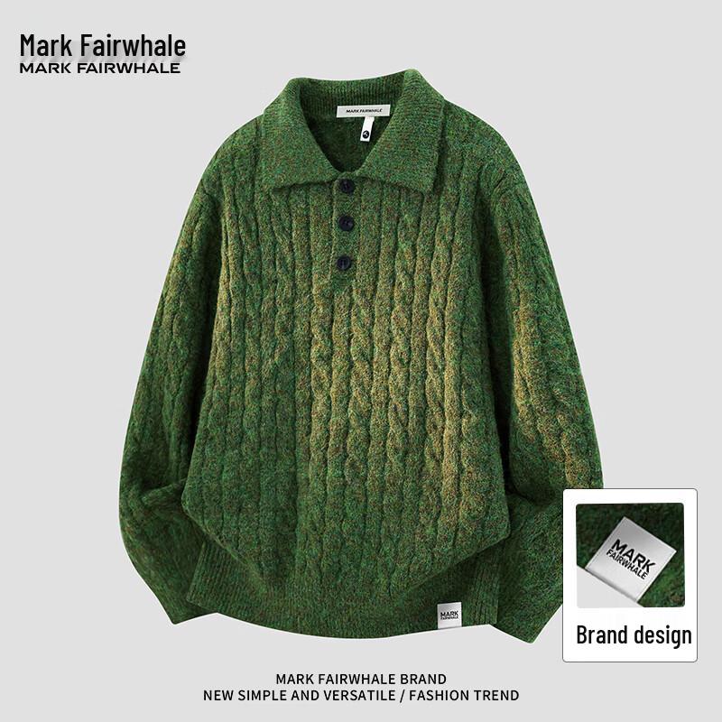 Mark Fairwhale Винтажный джемпер-поло с косами