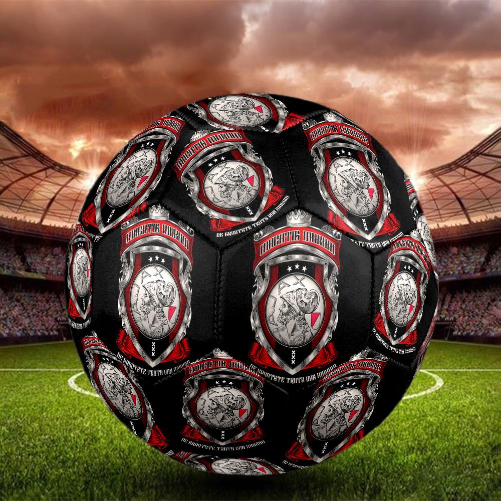 Футбольный мяч для зала AFC Ajax Цветной Для всех возрастов Машинная строчка ПВХ Готов к соревнованиям Прочный Высокий отскок