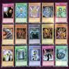 Yu-Gi-Oh Карточки в стиле аниме Голубоглазый Белый Дракон Темный Маг Exodia Obelisk Slifer Ra Yugioh DM Классический Прокси DIY Карточка Подарок для Детей
