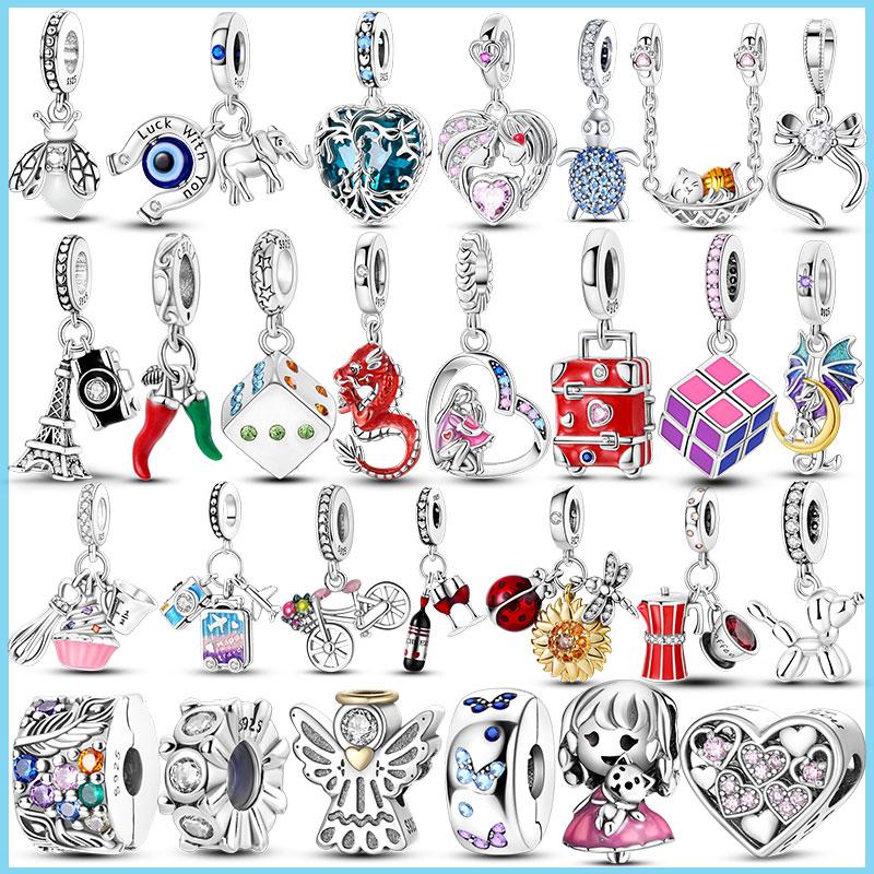 100% Медь Древо Жизни Родитель-Ребенок Кулон Перец Чили Шармы Подходят к Браслету Бренда DIY Ювелирные изделия на День Рождения Изготовление Подарков