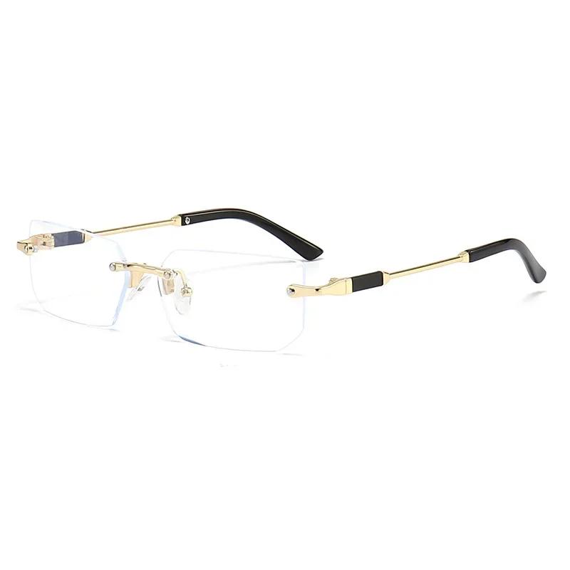Summer New Frameless Women Sunglasses Fashion Personality Multi Color UV400 Protection Unisex