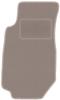 Beige driver's mat for: Ford Granada sedan (1972-1985)