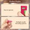 1/3/5/8Pcs Automatic Needle Threader Plastic Needle Threading Aid Hand Sewing Accessories for Embroidery Stitch Craft