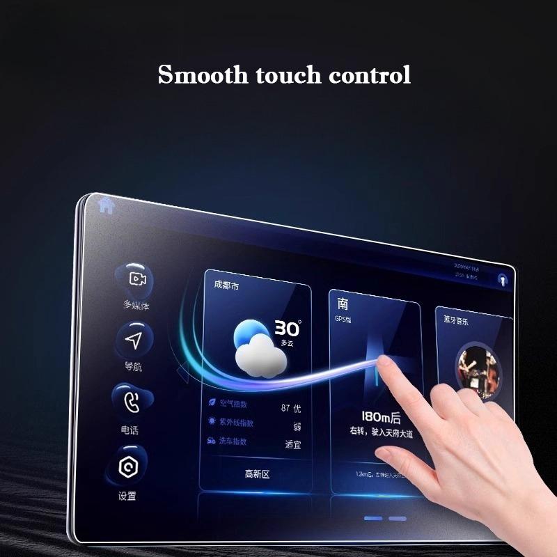 For Leapmotor C10 Tempered Glass Screen Protector Film Center Control Navigation trument Screen Frosted HD Protection Films