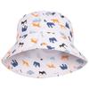 Childrens/Kids Zebdee Safari Animals Bucket Hat