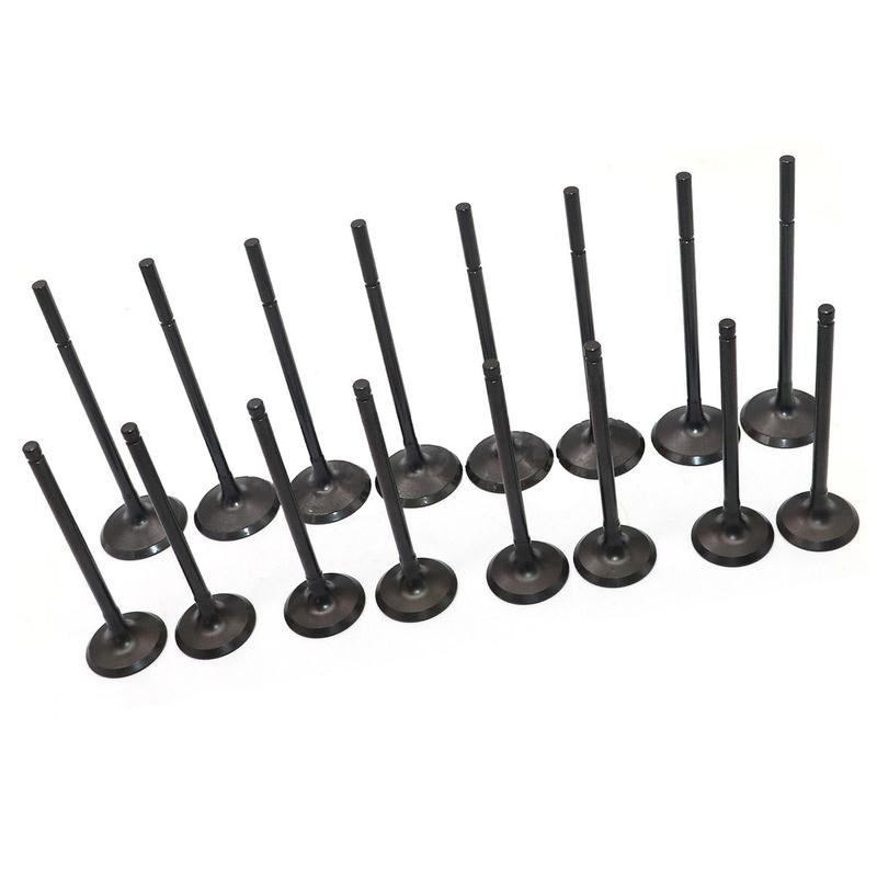 16pcs Intake & Exhaust Valve Kit LR010863 LR010698 For Range Rover Jaguar 508PS 5.0 V8 Supercharged New Car Parts