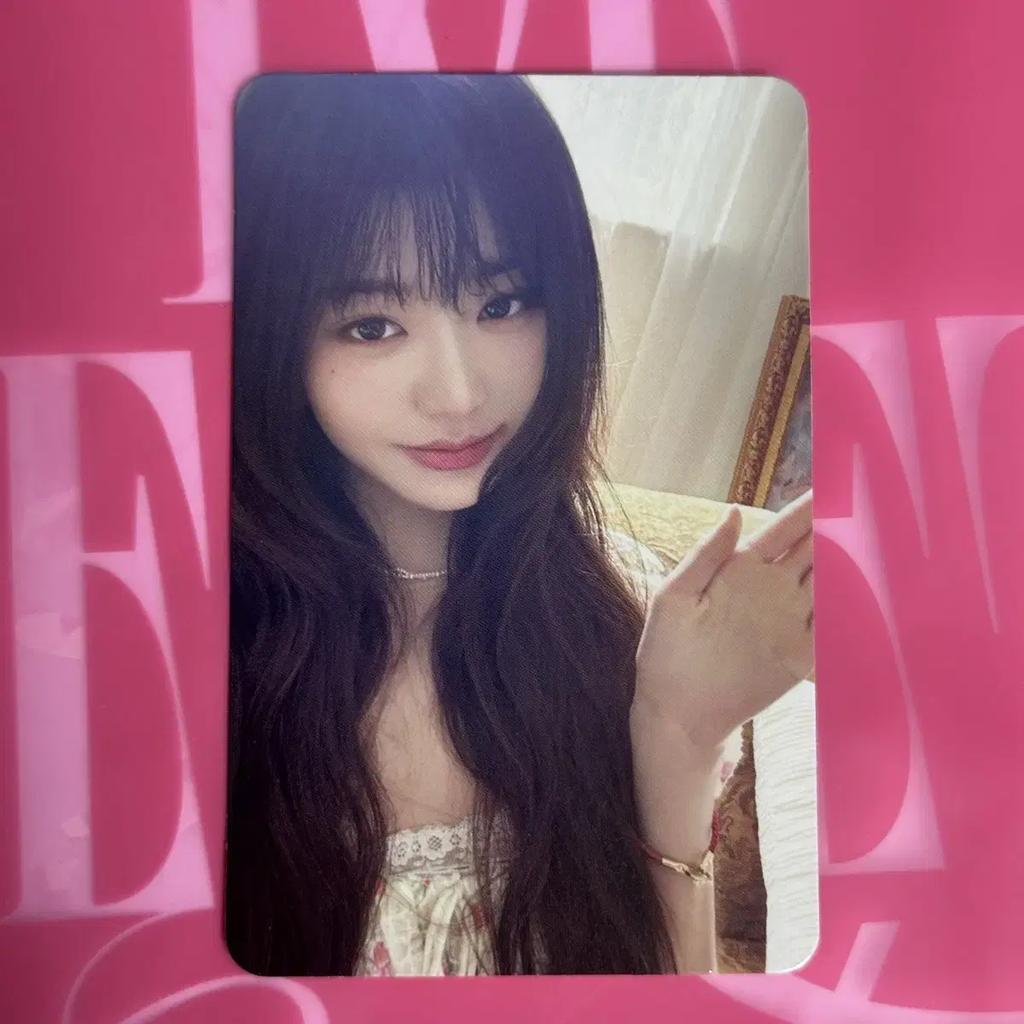 IVE Xoxz Secret Music Korea Wonyoung Unreleased Photocard Photo Card Photocard