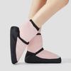 1 Pair Ballet Warm Shoes Stylish Durable Professional Thickened Polyester Cotton Dance Shoes for Winter
