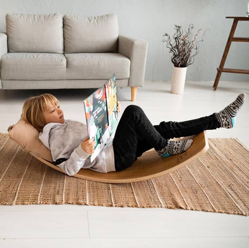 Cork Balancing Board Natural Big