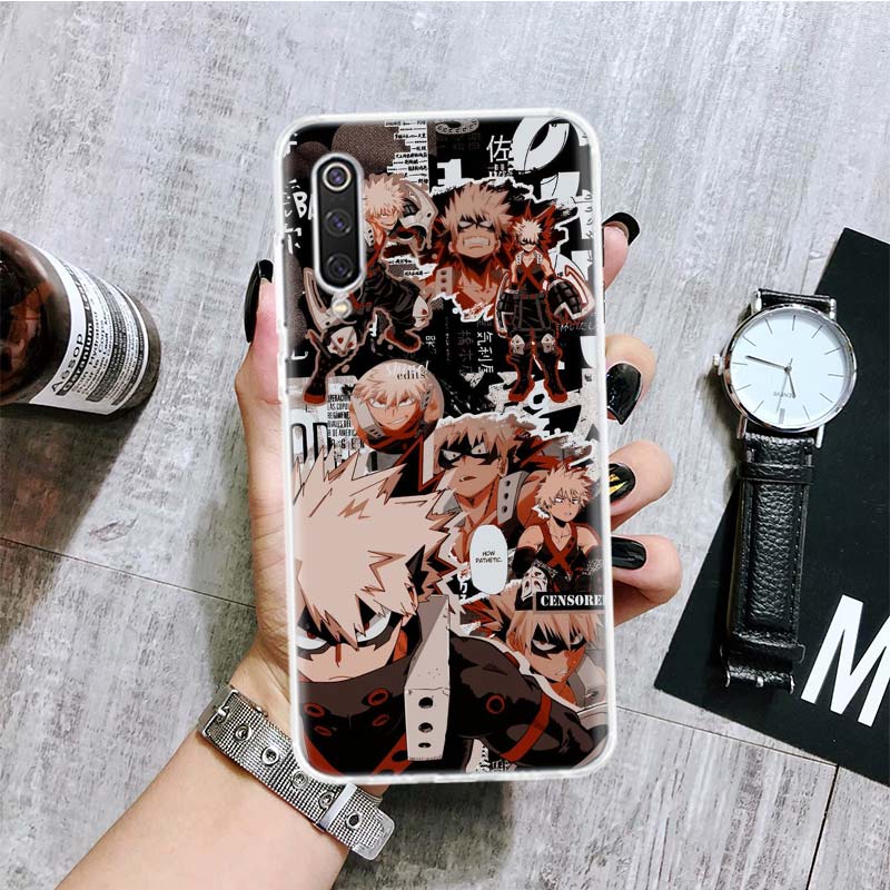 Чехол для телефона с рисунком «Мой герой Академии» для Xiaomi Redmi Note 10 9 8 11 Pro 11T 11S 10S 9S 9A 9C 9T 8T 8A 7 7A 5 с художественным рисунком