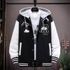 Spring Autumn Men's Jackets Korean Fashion Streetwear Hooded Coats Men Casual Trend Men Clothing Baseball Jackets Men