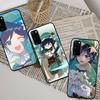 Genshin Impact Venti Phone Case For Samsung Galaxy S7 Edge Plus S9 S20Plus S20ULTRA S10lite S225G S10 Case