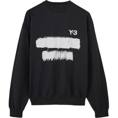Adidas x Y-3 U GFX Свитшот Черный Унисекс Уличная одежда JN4881