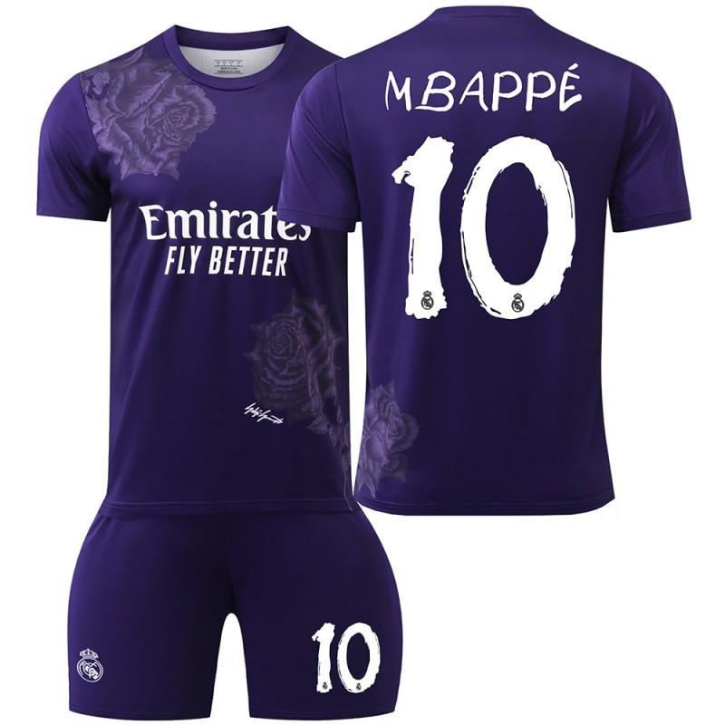 2425 Y3 Co-branded Football Shirt No. 7 C Rovinicius 5 Bellingham 10 Mbabpe Jersey Set